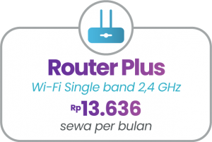 Router Plus, Rp 13.636/bln